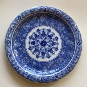 BLUE TREVI PLATE SANYO JAPAN